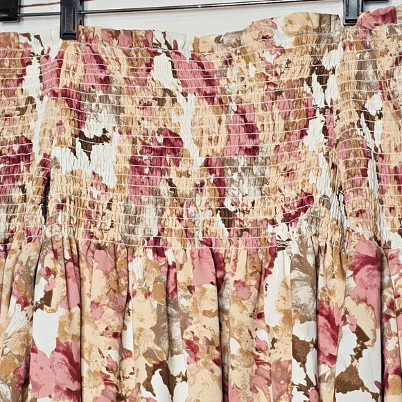 akaiv Off Shoulder Tiered Sleeve Floral Mini Dress - Picture 3 of 10